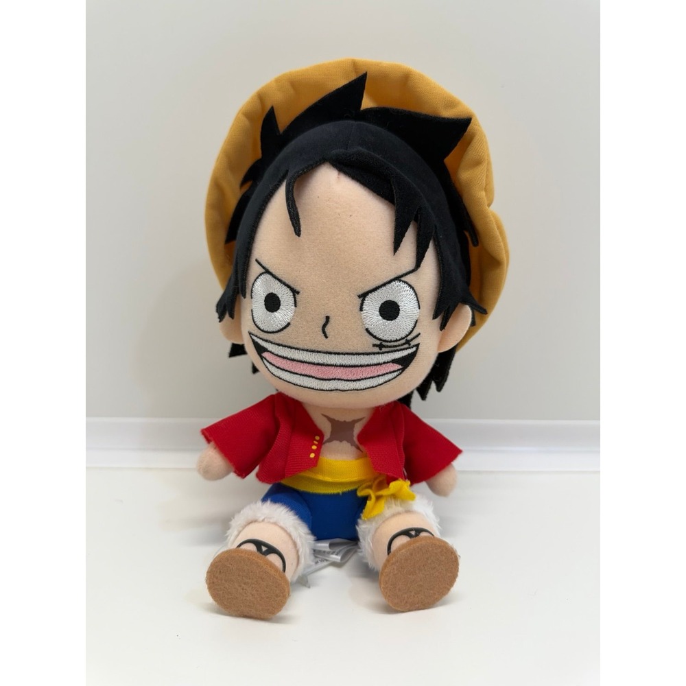 Official Licensed One Piece Plush Zou Arc Luffy Sitting Plush 7" One Piece Plush
